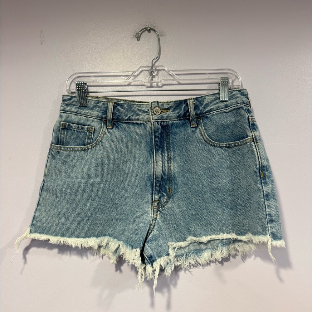 Pacsun high rise festival shortie‎ denim shorts